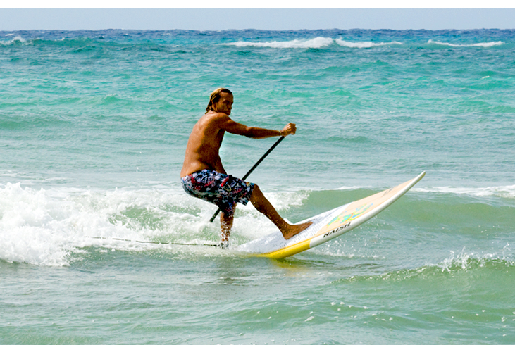Wave windsurfers riding frothy South Coast swells